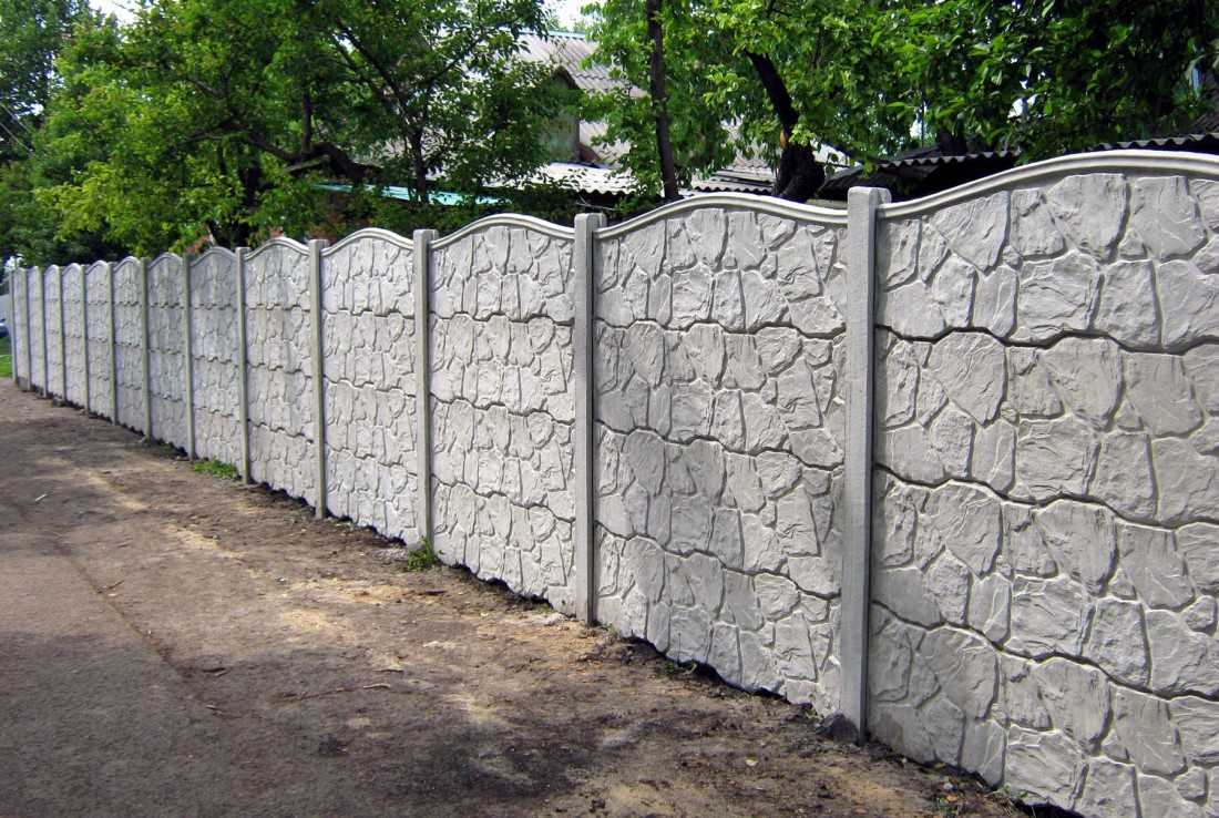 Секционный бетонный tdhj забор