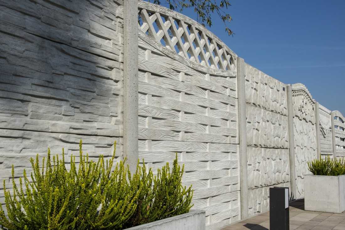 Декоративный бетонный забор - Толанстрой