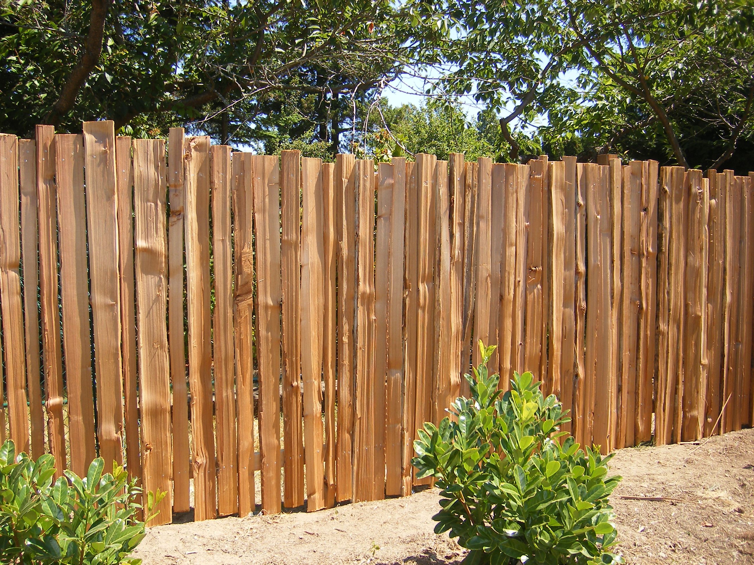 Забор из заборной доски фото